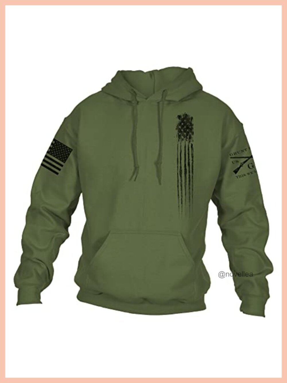 Pullover Hoodie Long Sleeve Hooded Neck Relaxed Fit Casual